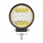 Lampa LED Flexzon Lumina Ceata Iluminat Alb / Portocaliu 72W 12V / 24V Combo Spot/Flood Beam Exterior Jeep Cabina