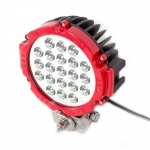 Proiector LED Auto Offroad 63W 12V-24V, 5200 Lumeni, Rosu, Spot Beam 30º