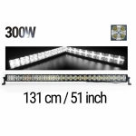 LED Bar Flexzon ,Cross DRL, 131cm, 12V-24V, Spot Beam, 100 Leduri, 15 000 lumen, 300W
