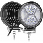 LED Lampa Flexzon Lumina Ceata Iluminat Rotund 126W 12V / 24V Combo Spot/Flood Beam Exterior Jeep Cabina