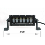 27 Cm LED Bar Auto cu 2 faze (faza scurta/faza lunga) 48W / 12V-24V, lungime 27 cm