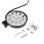 Set 2 LED Proiectore Flexzon 42W , 8.5 cm diametru, 12/24V , Lumina Alba 6500K