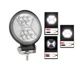 LED Lampa Flexzon Lumina Ceata Iluminat Rotund 126W 12V / 24V Combo Spot/Flood Beam Exterior Jeep Cabina